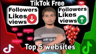 Free Tiktok Likes 2025 | Tiktok Par Likes Followers Views Kaise Badhaye 2025 | Free Tiktok Likes