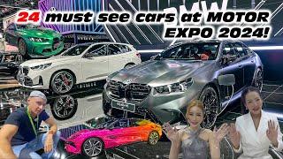 The 24 Cars You Must See At THAILAND MOTOR EXPO 2024 This Week!