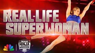 LEAK: Jessie Graff's Ninja Superpowers Are Back | American Ninja Warrior | NBC