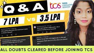 Know everything before Joining TCS || All doubts cleared from my experience in tcs | @Subha923