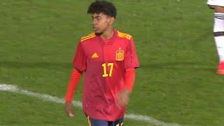 Lamine Yamal vs Germany U19 | Spain U19 Debut (25/10/22)