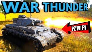 WAR THUNDER : Destroying the enemys tanks with [PZ IV F1] | گیم پلی بازی وار تاندر