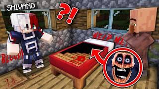 Mimicker Made Secret Base Inside My Bed In Minecraft !! 