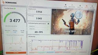 AMD Ryzen 7 5800X low timespy score