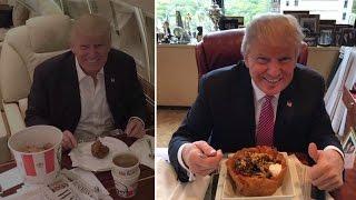 Donald Trump's Love of Beef and Fast Food Raises Health Concerns