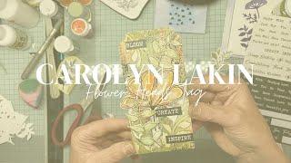 Flower Heads Tag with Carolyn Lakin