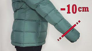 How to shorten the sleeves of a lined jacket/garment repair tricks