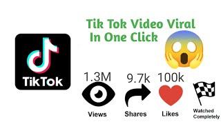 Tik Tok video viral in one click!part 2/TEAM FIX IT