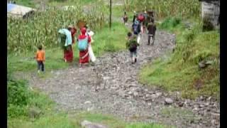 shaman pilgrims in a mountain village www.mother-earth-project.com