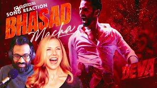 Bhasad Macha Reaction! Hindi | DEVA | Shahid Kapoor & Pooja Hegde | Vishal Mishra! @D54pod