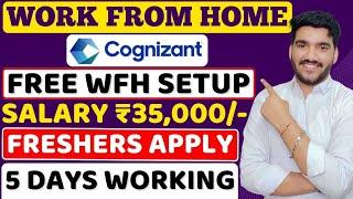 Best Work From Home Job 2024 | FREE WFH Setup | Online Jobs | Remote Jobs | MNC Jobs For Freshers