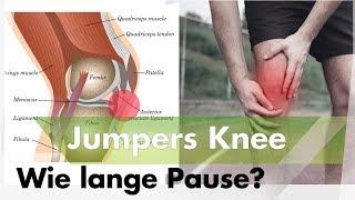 Jumpers Knee | Wie lange muss ich Pause machen?