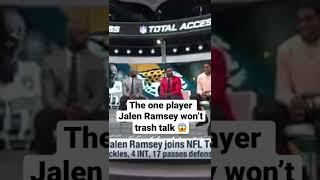 Jalen Ramsey reveals the one WR he won’t trash talk #jalenramsey #larams #nfl #football