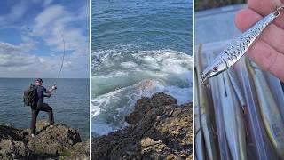 Spinning from the rocks | Sea Fishing UK