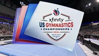 2024 Xfinity U.S. Championships - Senior Women Day 1 - Peacock Broadcast