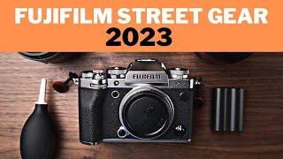 What's in my Bag 2023 - Fujifilm Street Photography