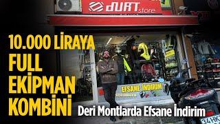 10.000 Liraya Full Ekipman Kombini | Deri Montlarda Efsane İndirim #işbirliği