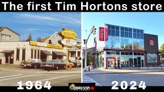 Inside the FIRST Tim Hortons Store in the world  ||  Hamilton CANADA  ||  2024