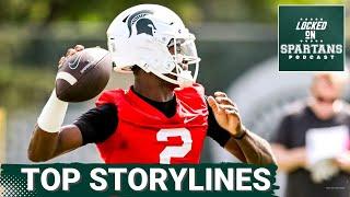 MSU football's 4 BIGGEST STORYLINES that will shape the season; How Jonathan Smith is rebuilding MSU