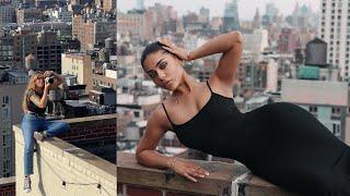 EPIC NYC ROOFTOP BTS W/ NEW SONY FE 70-200MM F4 Macro G OSS II