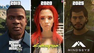 "3 AAA" Games? MindsEye vs GTA 5 vs Cyberpunk 2077 | Graphics, Physics and Details Comparison