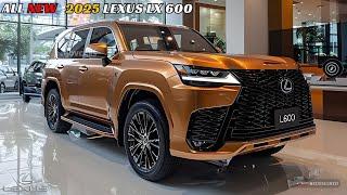 2025 Lexus LX 600 Finally Revealed! | FIRST LOOK