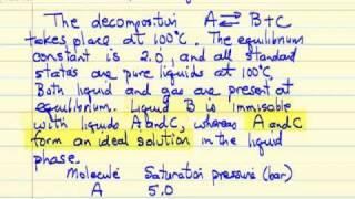 Chemical and Phase Equilibrium