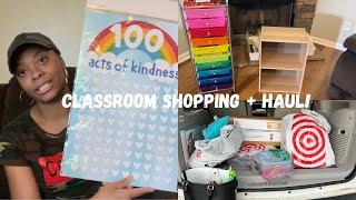 Shopping for My First Classroom + Haul | Target Dollar Spot, Michaels, & More!