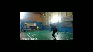 defend silang mematikan #tarkam #badmintonlovers #badmintonhighlights