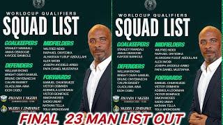 Chelle pulls Surprises With Super Eagles Final List For World Cup Qualifiers: Sacks Musa & Maduka