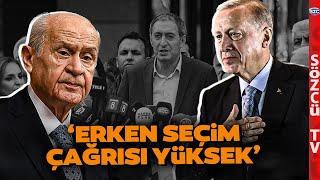 'Erken Seçim Olasılığı Yüksek' Nevzat Çiçek Erdoğan Bahçeli Dem Parti Üçgenini Anlattı!