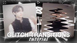 GLITCH TRANSITIONS | capcut FREE tutorial