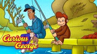 George and Bill Go Fishing!  Curious George  Kids Cartoon  Kids Movies