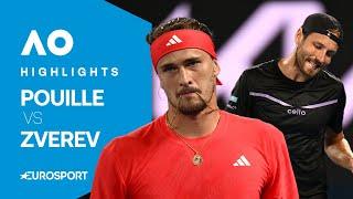 Lucas Pouille vs Alexander Zverev | Round One | Australian Open 2025 Extended Highlights 