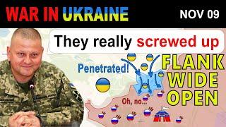 09 Nov: Defenses SPREAD THIN. Ukrainians PIERCE THROUGH THE FLANK. | War in Ukraine Explained