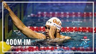 Bobby Finke With an Impressive Win in 400 IM | TYR Pro Swim Series Fort Lauderdale