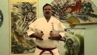NINDO RYU KOBUJUTSU-TONFA UKE WAZA [BLOCK TECHNIQUE] Part 2 W/ KENPOJOE
