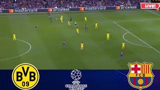  Borussia Dortmund vs Barcelona LIVE | UEFA Champions League 2024 ️ PES21 Simulation