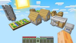 I found this VILLAGE in my EMPTY world !!! Minecraft Secret Generation Challenge !!!