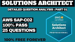 AWS Certified Solutions Architect Professional Practice Questions - ANALYSIS PART1 (SAP-C02)