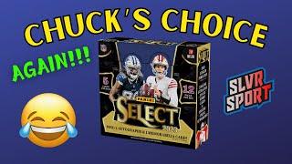 Another Big Box - More Chuck Luck  2023 Panini Select Football Hobby Box Opening