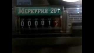 Как остановить счетчик меркурий 201  магнитом 45х25