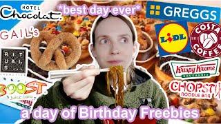 How much free stuff can I get on my birthday?!