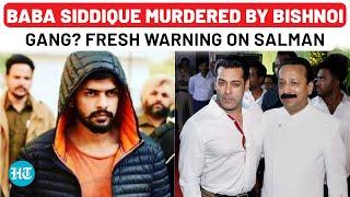 ‘Anyone Who Helps Salman Khan…’: Lawrence Bishnoi Gang’s Chilling Threat After Baba Siddique Murder