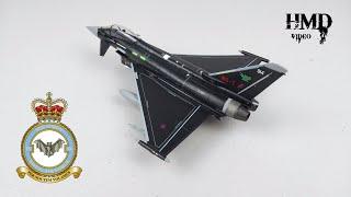 Eurofighter Typhoon FGR.Mk 4 RAF No.9(B) Sqn, "Aggressor" Hobby Master HA6613 1:72 Diecast Model