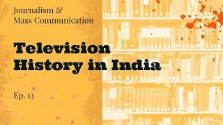 History of Television in India | UGC NET | Journalism and Mass Communication | Dr. Rajawat Manisha