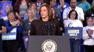 FULL VIDEO: Vice President Kamala Harris campaigns in Waterford