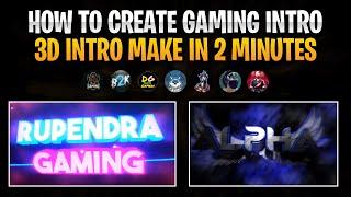 How to make gaming intro in 2021  | Panzoid Se Intro Kaise Banaye | Gaming Intro Kaise Banaye