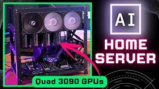 INSANE Ollama AI Home Server - Quad 3090 Hardware Build, Costs, Tips and Tricks