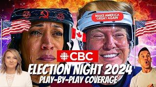 CBC NEWS CANADA Election Night 2024: Unforgettable REACTION Highlights!